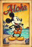 Mickey Mouse Art Mickey Mouse Art Waves of Aloha